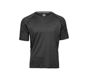 Tee Jays TJ7020 - Men's sports t-shirt Black Melange