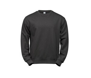 Tee Jays TJ5100 - Round-neck organic cotton sweatshirt Dark Grey