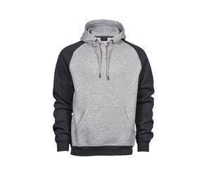 Tee Jays TJ5432 - Hooded sweatshirt with contrasting sleeves