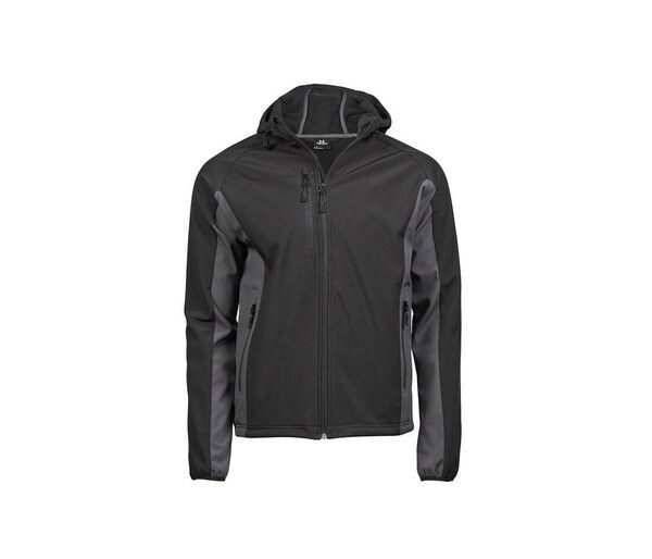 Tee Jays TJ9514 - Mens 3-Layer Hooded Softshell Jacket