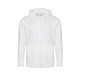 AWDIS JH050 - Zipped sweatshirt Arctic White