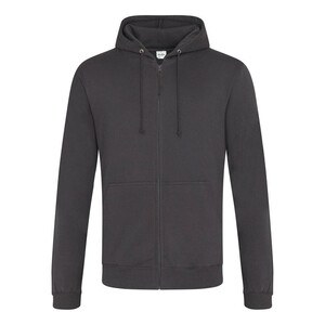 AWDIS JH050 - Zipped sweatshirt Storm Grey