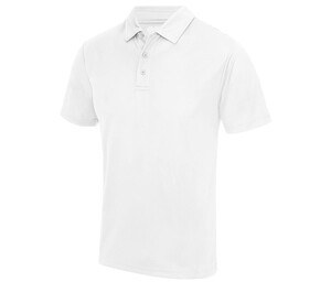 Just Cool JC040 - Breathable men's polo shirt Arctic White
