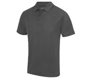 Just Cool JC040 - Breathable men's polo shirt Charcoal