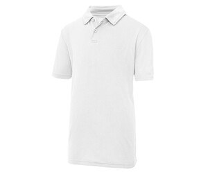 Just Cool JC040J - Breathable children's polo shirt Arctic White