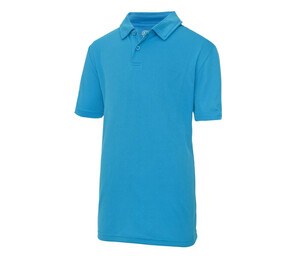 Just Cool JC040J - Breathable children's polo shirt Sapphire Blue