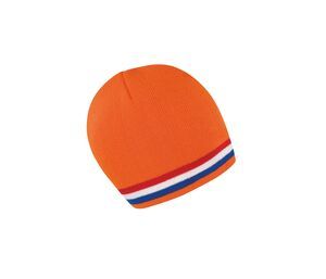 Result RC368 - Nationale Mütze Orange / Red / White / Blue