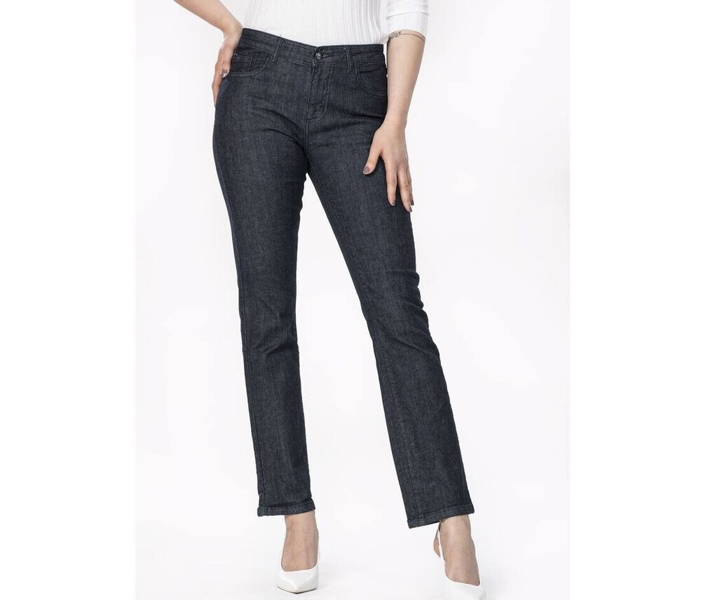 Women's-straight-stretch-jeans-Wordans