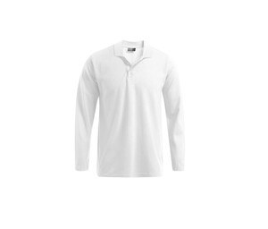 Promodoro PM4600 - Men's long-sleeved polo shirt 220 White
