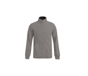 Promodoro PM7971 - Mens Thick Fleece Jacket Light Grey / Black
