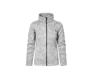 Promodoro PM7725 - Women's knitted fleece jacket Heather Grey