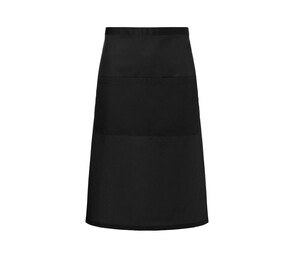 Karlowsky KYBSS3 - Basic bistro apron with pocket Black