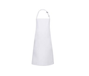 Karlowsky KYBLS4 - Basic bib apron with buckle White