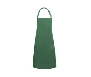Karlowsky KYBLS4 - Basic bib apron with buckle Forest Green