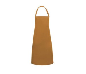 Karlowsky KYBLS4 - Basic bib apron with buckle Mustard