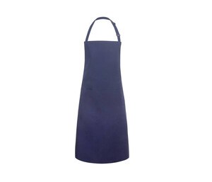Karlowsky KYBLS5 - Basic bib apron with buckle and pocket Navy