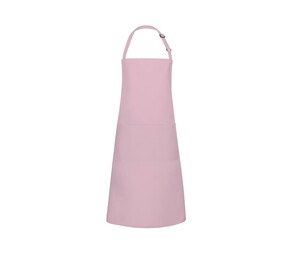 Karlowsky KYBLS5 - Basic bib apron with buckle and pocket Pink