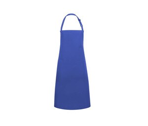 Karlowsky KYBLS5 - Basic bib apron with buckle and pocket Pool Blue