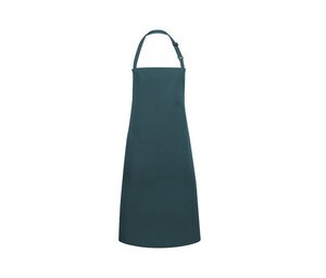 Karlowsky KYBLS5 - Basic bib apron with buckle and pocket Pine Green