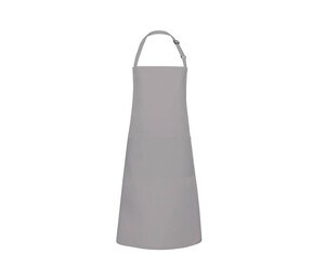 Karlowsky KYBLS5 - Basic bib apron with buckle and pocket basalt grey