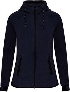 PROACT PA359 - Ladies’ hooded sweatshirt French Navy Heather