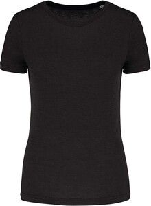 PROACT PA4021 - Damen-Triblend-Sportshirt mit Rundhalsausschnitt Black
