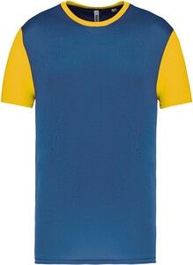 Proact PA4024 - Dwukolorowa koszulka dziecięca z krótkim rękawem Sporty Royal Blue / Sporty Yellow