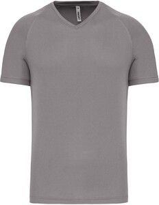Proact PA476 - Kortärmad sport-T-shirt med V-ringning för män