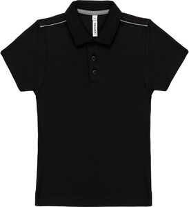 PROACT PA488 - Kids' SHORT-SLEEVED polo shirt Black