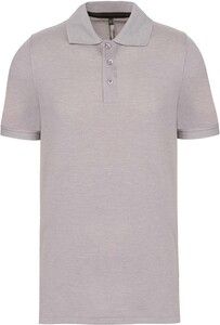 WK. Designed To Work WK274 - Men's shortsleeved polo shirt Oxford Grey