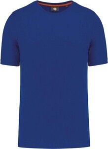 WK. Designed To Work WK302 - Ecologische heren-T-shirt ronde hals Koningsblauw