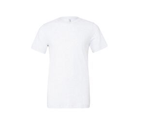 Bella + Canvas BE3413 - Tri-blend Unisex T-Shirt Solid White Triblend