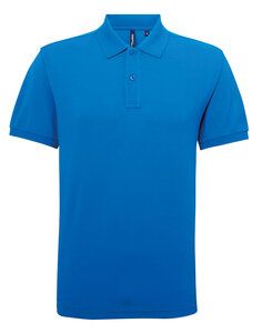 ASQUITH AND FOX AQ015 - MENS POLYCOTTON BLEND POLO Sapphire Blue