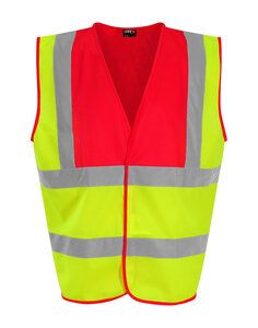 PRO RTX HIGH VISIBILITY RX700 - WAISTCOAT Hi Vis Yellow / Red