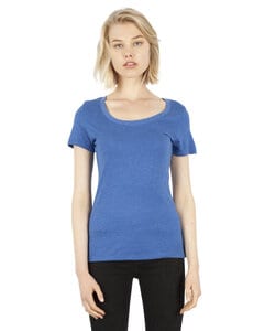 Simplex Apparel SI3030 - Ladies 4.6 oz. Tri-Blend Scoop Neck T-Shirt