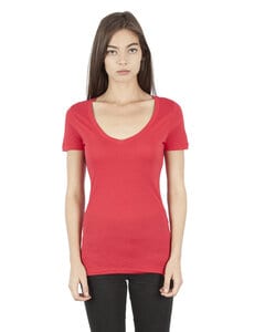 Simplex Apparel SI4020 - Ladies 4.6 oz. Modal Deep V-Neck T-Shirt