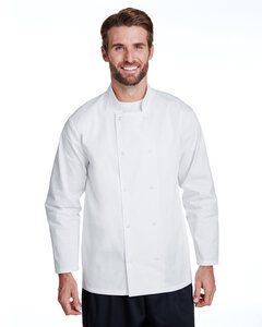 Artisan Collection by Reprime RP665 - Unisex Studded Front Long-Sleeve Chefs Coat