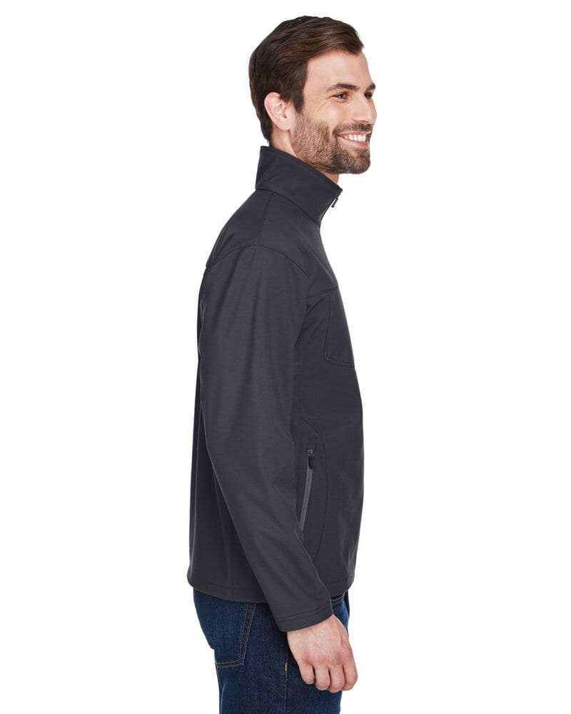 UltraClub 8280 - Adult Ripstop Soft Shell Jacket with Cadet Collar