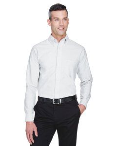 UltraClub 8970T - Mens Tall Classic Wrinkle-Resistant Long-Sleeve Oxford