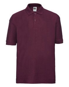 RUSSELL R539B - KIDS CLASSIC POLYCOTTON POLO Burgundy