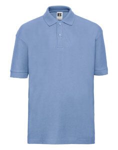 RUSSELL R539B - KIDS CLASSIC POLYCOTTON POLO Sky