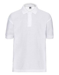 RUSSELL R539B - KIDS CLASSIC POLYCOTTON POLO White