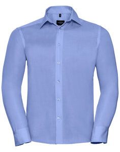 RUSSELL R958M - MENS LONG SLEEVE TAILORED ULTIMATE NON IRON SHIRT Bright Sky