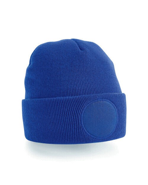 BEECHFIELD B446 - CIRCULAR PATCH BEANIE