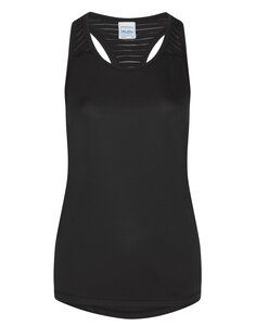 JUST COOL BY AWDIS JC027 - WOMENS COOL SMOOTH WORKOUT VEST Jet Black/Jet Black
