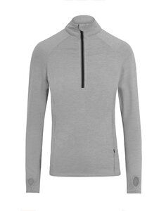 JUST COOL BY AWDIS JC030 - COOL FLEX 1/2 ZIP TOP Silver Grey