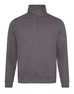 JUST HOODS BY AWDIS JH046 - SOPHOMORE 1/4 ZIP SWEAT Charcoal