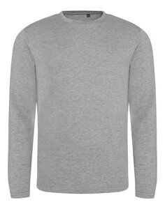 JUST TEES JT002 - LONG SLEEVE TRI-BLEND T Heather