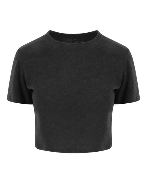 JUST TEES JT006 - WOMENS TRI-BLEND CROPPED T