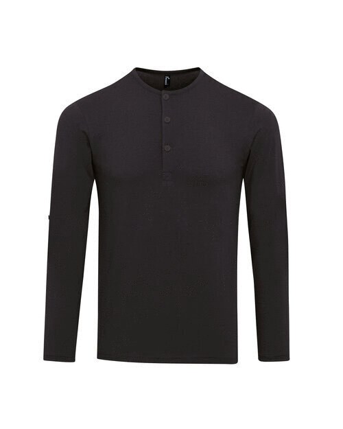 PREMIER WORKWEAR PR218 - MENS LONG JOHN ROLL SLEEVE TEE